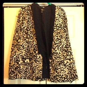 Mossimo leopard print jacket